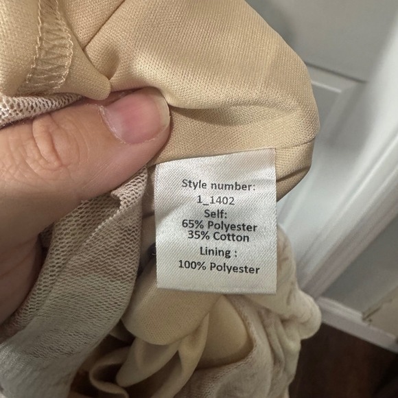 Mia Joy by Joyfolie Floral Ruffle Midi Dress Neutral Floral Girls Size 12 - Picture 8 of 8